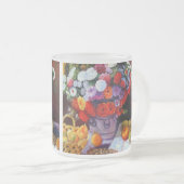 モネの花と果実 フロストグラスマグカップ (正面右)