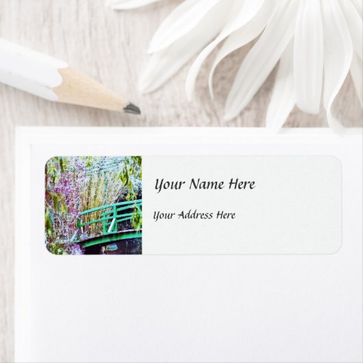 モネの花の橋 ラベル (インサイチュ)