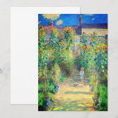 モネの花園 招待状 (正面/裏面)