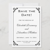 モネの「散歩する人々（歩行者）」 セーブザデート (裏面)