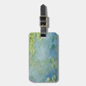 モネの《植物》スイレン ラゲッジタグ (正面縦)