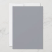 モネの「睡蓮の池と日本橋、ジヴェルニー」ウェディング 招待状 (裏面)