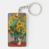 モネひまわり キーホルダー (裏面)