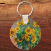 モネひまわり キーホルダー (正面)