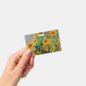 モネひまわり バッジ (手持ち)