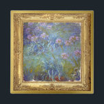 モネアガパンツスフラワーズ最高傑作マグネット マグネット<br><div class="desc">小さなエレガント四角い磁石で、クロード・モネの有名な油絵のアガパンツスの花が金ゴールドのフレームにセットさ華美れている。おカスタマイズ客様の文字を追加す離れること、またはそのまま、この有名な金属の表面絵画のミニチュア版を追加する。</div>