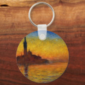 モネアートヴェネツィアインプレシシショニスト絵画ズ キーホルダー (正面)
