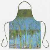モネインスパイアーカタイルズオンレイクブルー エプロン (正面)