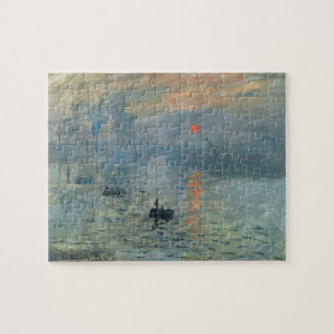 モネインプレッションサンライズソレイユレバ絵画ントズ ジグソーパズル