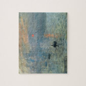 モネインプレッションサンライズソレイユレバ絵画ントズ ジグソーパズル (縦)