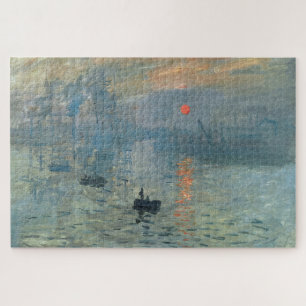 モネインプレッションサンライズソレイユレバ絵画ントズ ジグソーパズル