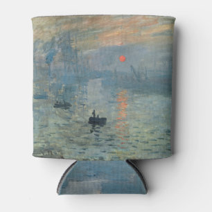モネインプレッションサンライズソレイユレヴァ絵画ント 缶クーラー
