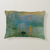 モネインプレッションサンライズファインアート アクセントクッション (裏面)