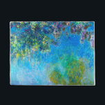 モネウィステリアファインアート ドアマット<br><div class="desc">ウィステリア、クロード・モネ、1925年頃。</div>