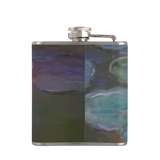 モネウォーターリリリリライスポンド《植物》スイレン絵画ズ フラスク (裏面)