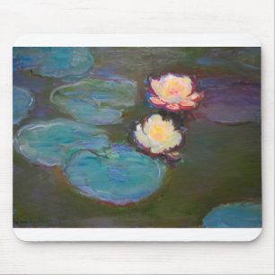 モネウォーターリリリリライスポンド《植物》スイレン絵画ズ マウスパッド