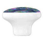 モネウォーターリリーファインアート セラミックノブ (側面)