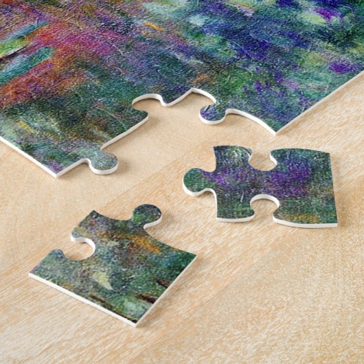 モネウォーターリリーモネファインアート ジグソーパズル (側面)