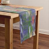 モネウォーターリリー最高傑作絵画ズ ショートテーブルランナー (インサイチュ)