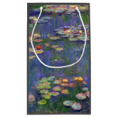 モネウォーターリリー最高傑作絵画ズ スモールペーパーバッグ (裏面)