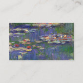 モネウォーターリリー最高傑作絵画ズ 名刺 (裏面)