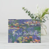 モネウォーターリリー最高傑作絵画ズ 招待状 (スタンド正面)