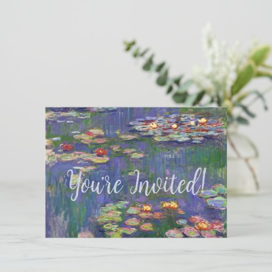 モネウォーターリリー最高傑作絵画ズ 招待状 (スタンド正面)