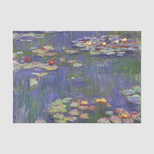 モネウォーターリリー最高傑作絵画ズ 薄葉紙 (正面)