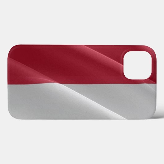 モネガスク国旗 –  Case-Mate iPhoneケース (裏面 (横))