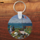 モネガーデンアットサイント絵画アドレッズ キーホルダー (正面)