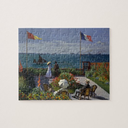 モネガーデンアットサイント絵画アドレッズ ジグソーパズル (横)