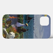 モネガーデンアットサイント絵画アドレッズ Case-Mate iPhoneケース (裏面 (横))