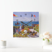 モネガーデンアットサンアドレス（セントアドレス） スクエア壁時計 (ホーム)