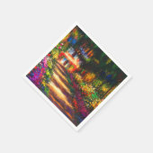 モネガーデンアットジヴェルニー スタンダードカクテルナプキン (角)