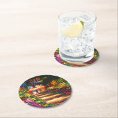 モネガーデンアットジヴェルニー ラウンドペーパーコースター (インサイチュ)