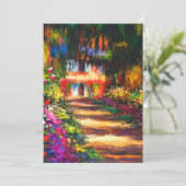 モネガーデンアットジヴェルニー 招待状 (スタンド正面)