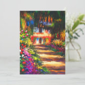 モネガーデンアットジヴェルニー 案内状 (スタンド正面)