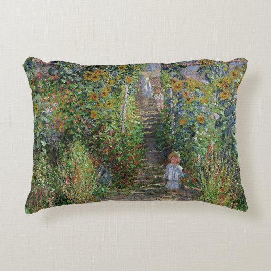 モネガーデンヴェテウイルインプレシショニム絵画ズ アクセントクッション (正面)