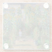 モネガーデンヴェテウイルインプレシショニム絵画ズ ガラスコースター (裏面)