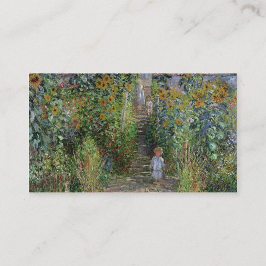 モネガーデンヴェテウイルインプレシショニム絵画ズ 名刺 (裏面)