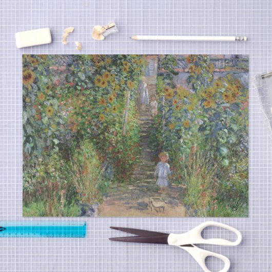 モネガーデンヴェテウイルインプレシショニム絵画ズ 薄葉紙 (クラフト)