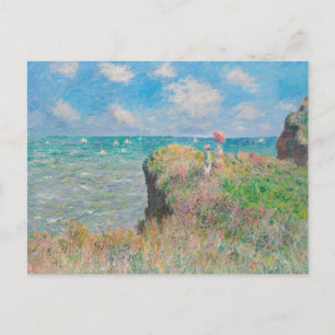 モネクリフウォーアットポーヴィル印象派絵画の ポストカード