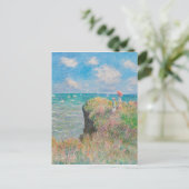 モネクリフウォーアットポーヴィル印象派絵画の ポストカード (スタンド正面)