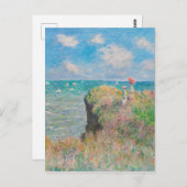 モネクリフウォーアットポーヴィル印象派絵画の ポストカード (正面/裏面)