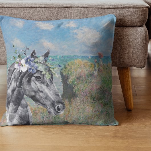 モネクリフウォーク&ブラックホースコンパイル クッション