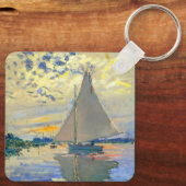 モネサイルボートアットルプティ – ジュネヴィリエ キーホルダー (裏面)