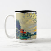モネサイルボートアットルプティ – ジュネヴィリエ ツートーンマグカップ (左)