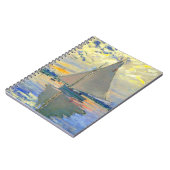 モネサイルボートアットルプティ – ジュネヴィリエ ノートブック (左側)