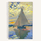 モネサイルボートアットルプティ – ジュネヴィリエ ノートブック (正面)