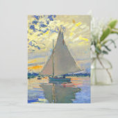 モネサイルボートアットルプティ – ジュネヴィリエ 招待状 (スタンド正面)